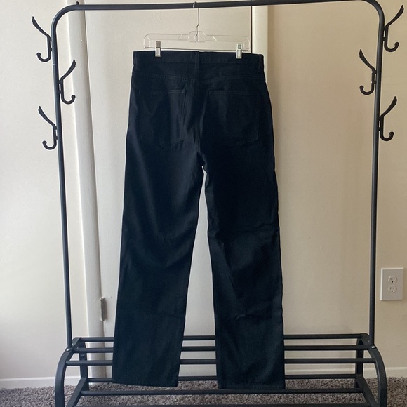Uniqlo Regular Fit Straight Black Jeans sz 32 - Picture 2 of 6